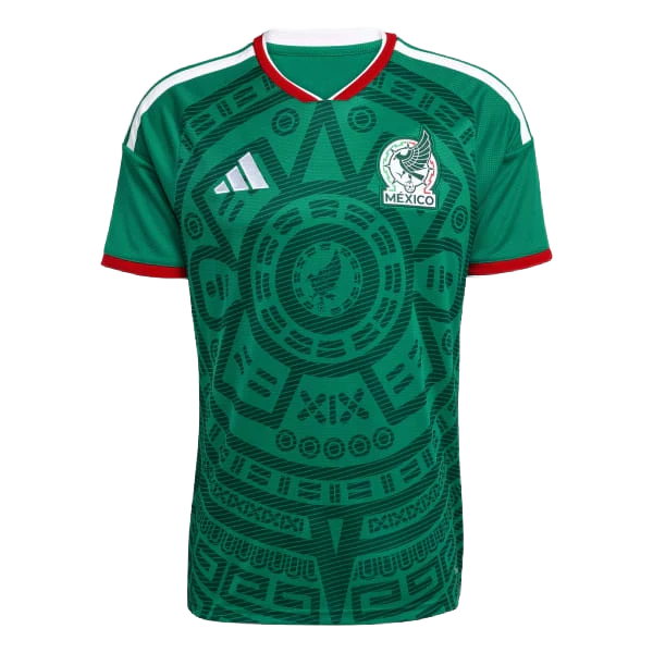 Adidas Men's Mexico 26 Home Jersey Apparel - Bold Green