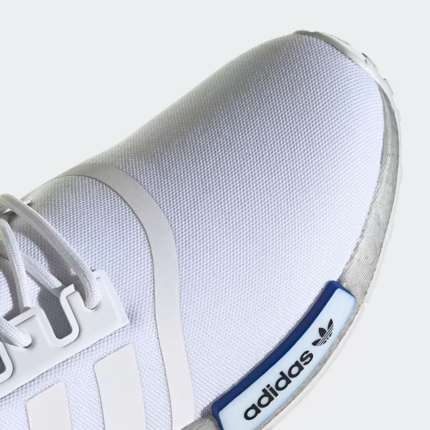 Adidas Men's NMD R1 Shoes - Cloud White / Cloud White / Grey One - Image 10