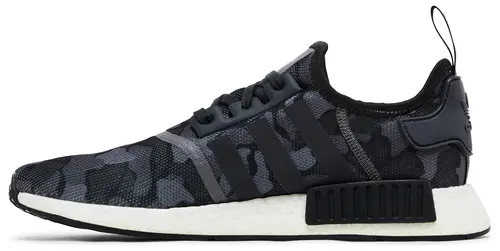 Adidas Men's Nmd R1 Shoes - Core Black / Grey - Image 3