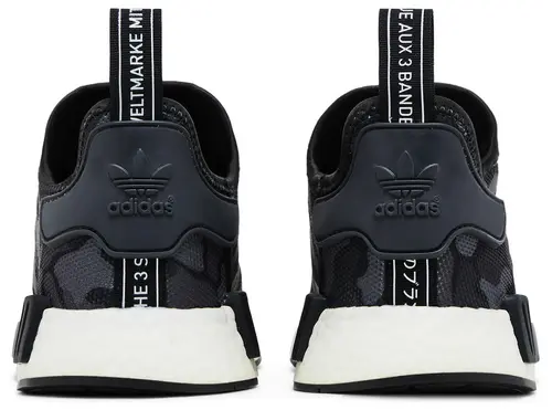 Adidas Men's Nmd R1 Shoes - Core Black / Grey - Image 4