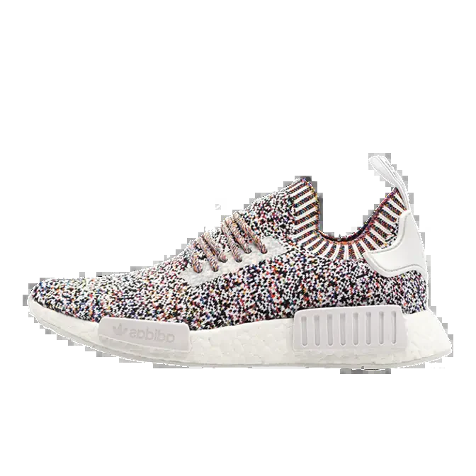 Adidas Men's Nmd R1 Shoes - Core White / Multi-Color - Image 4