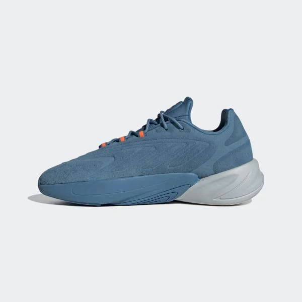 Adidas Men's Ozelia Shoes - Altered Blue / Light Solid Grey / Beam Orange - Image 6