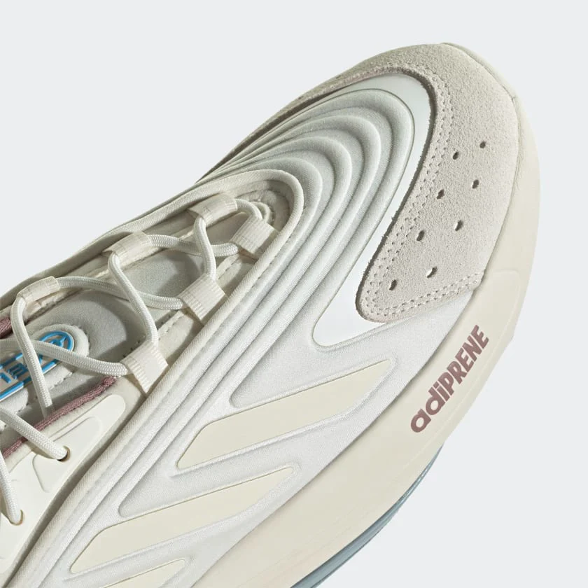 Adidas Men's Ozelia Shoes - Off White / Aluminium / Magic Grey - Image 9