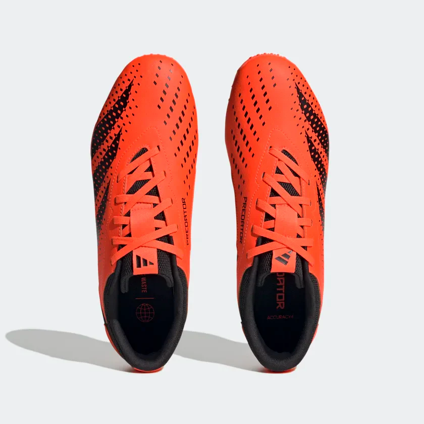 Adidas Men's Predator Accuracy.4 Indoor Sala Boots - Team Solar Orange / Core Black - Image 4