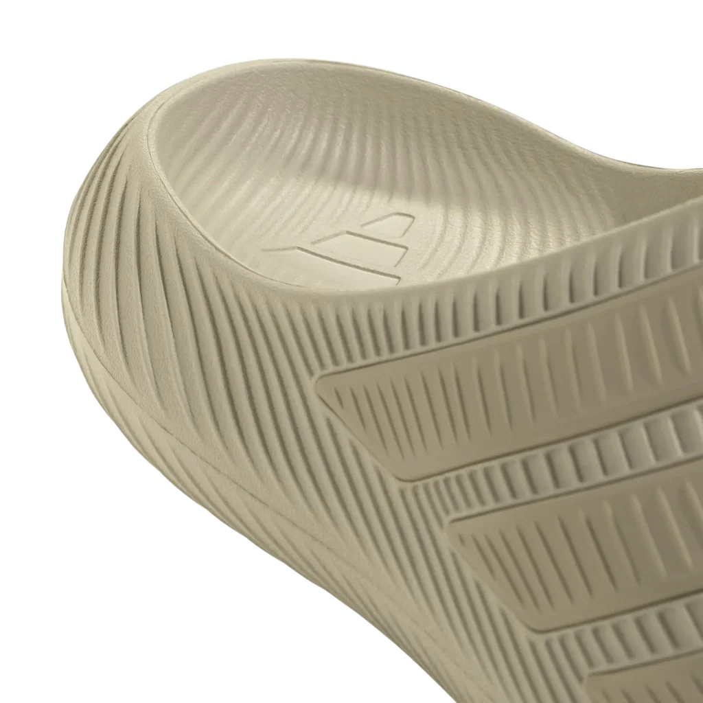 Adidas Men's Purechill Slides Shoes - Khaki Three / Gold Rw / Gold Rw - Image 5