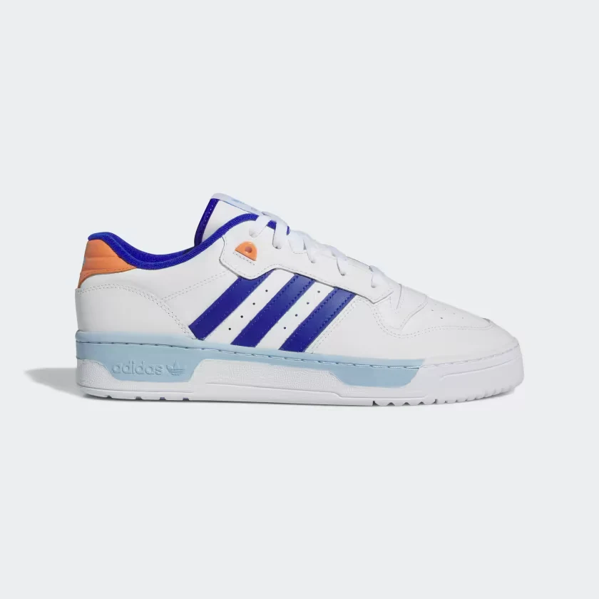 Adidas Men's Rivalry Shoes - Cloud White / Semi Lucid Blue / Clear Sky - Image 2