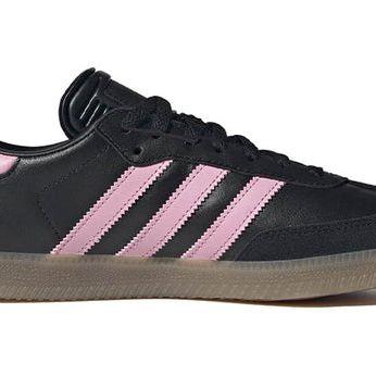 Adidas Men's Samba Inter Miami CF Messi Shoes - Black / Pink - Image 5