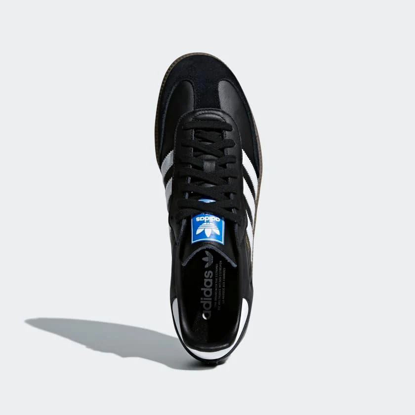 Adidas Men's Samba OG Shoes - Core Black / Cloud White / Gum - Image 3