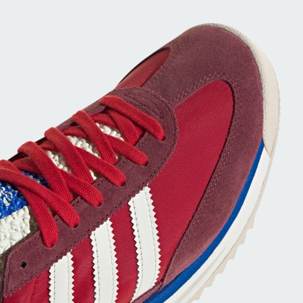 Adidas Men's Sl 72 Rs Shoes - Shadow Red / Off-White / Blue - Image 11