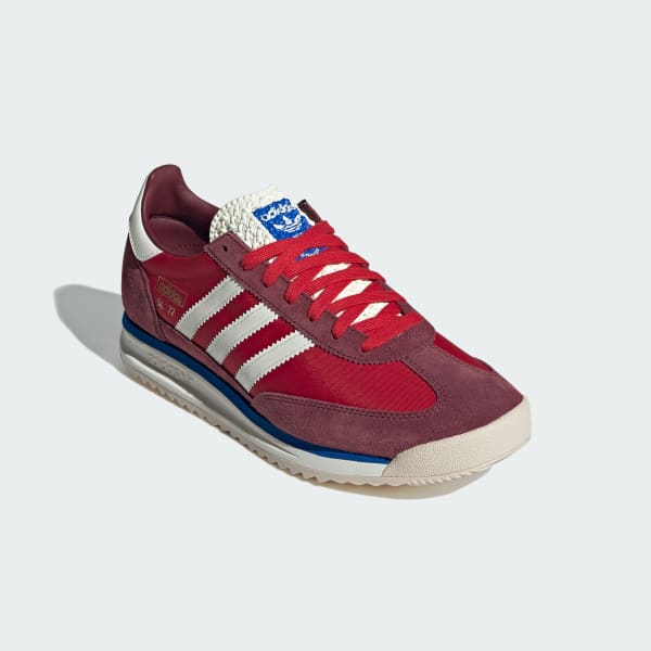 Adidas Men's Sl 72 Rs Shoes - Shadow Red / Off-White / Blue - Image 6