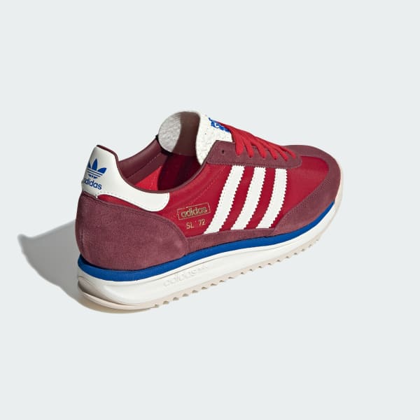 Adidas Men's Sl 72 Rs Shoes - Shadow Red / Off-White / Blue - Image 7