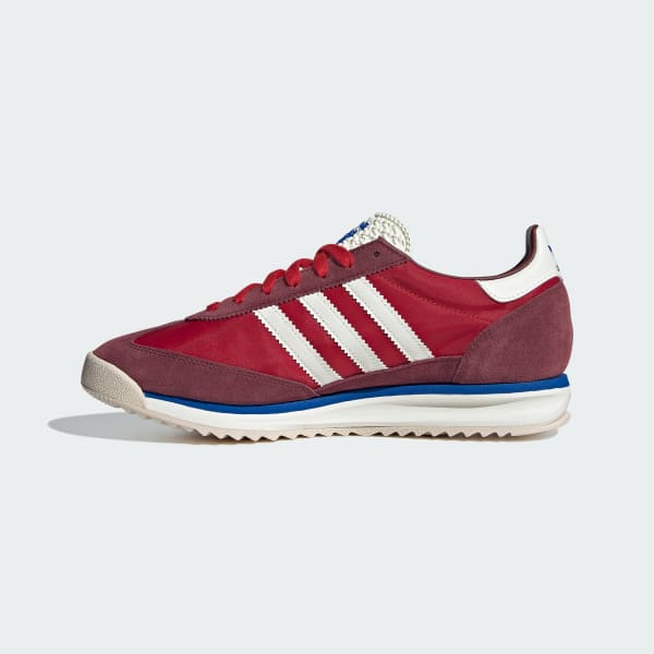 Adidas Men's Sl 72 Rs Shoes - Shadow Red / Off-White / Blue - Image 8