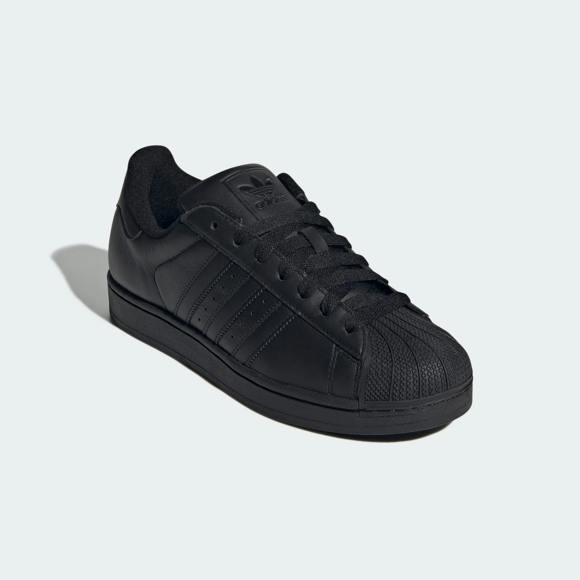 Adidas Men's Superstar Ii Shoes - Triple Black - Image 3