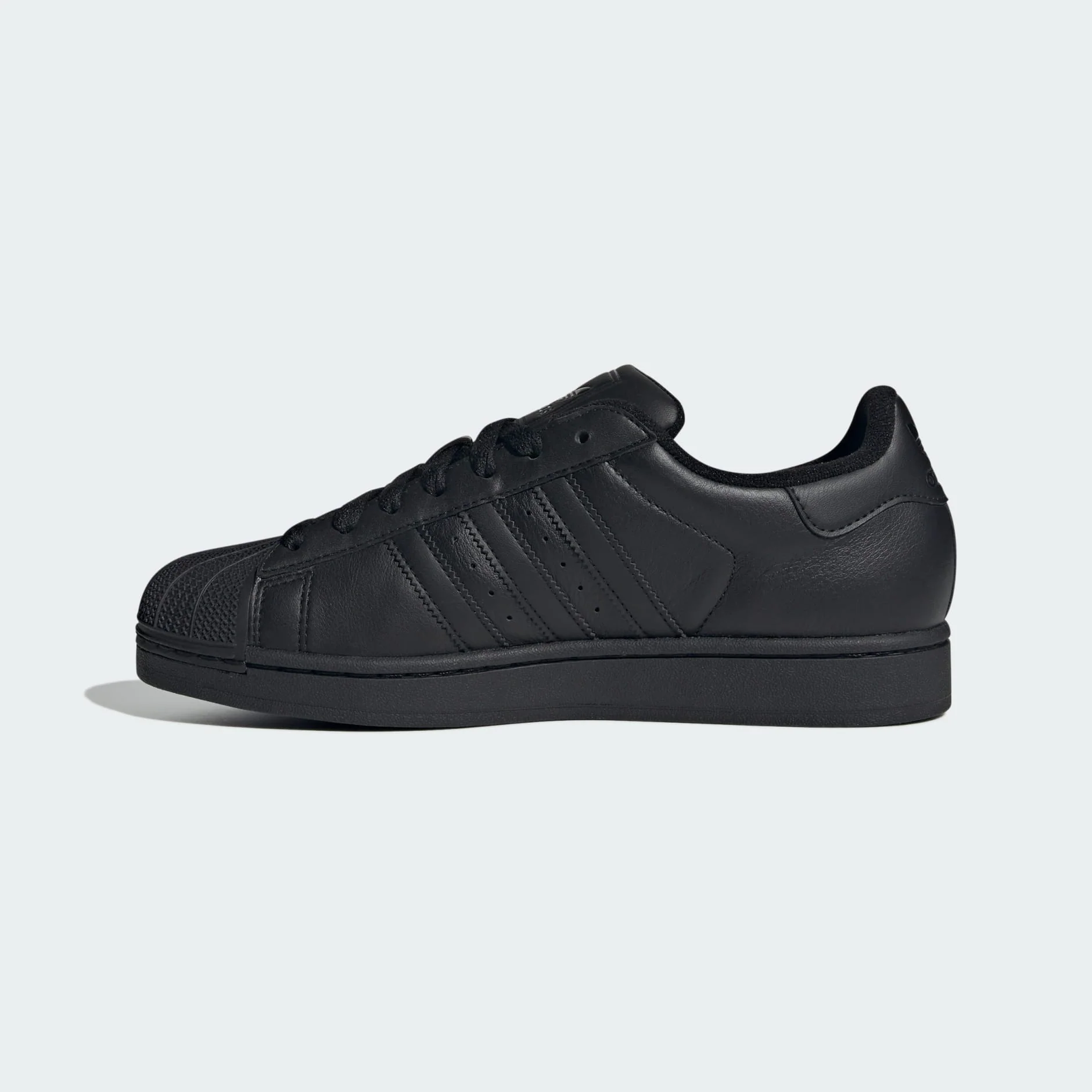 Adidas Men's Superstar Ii Shoes - Triple Black - Image 5