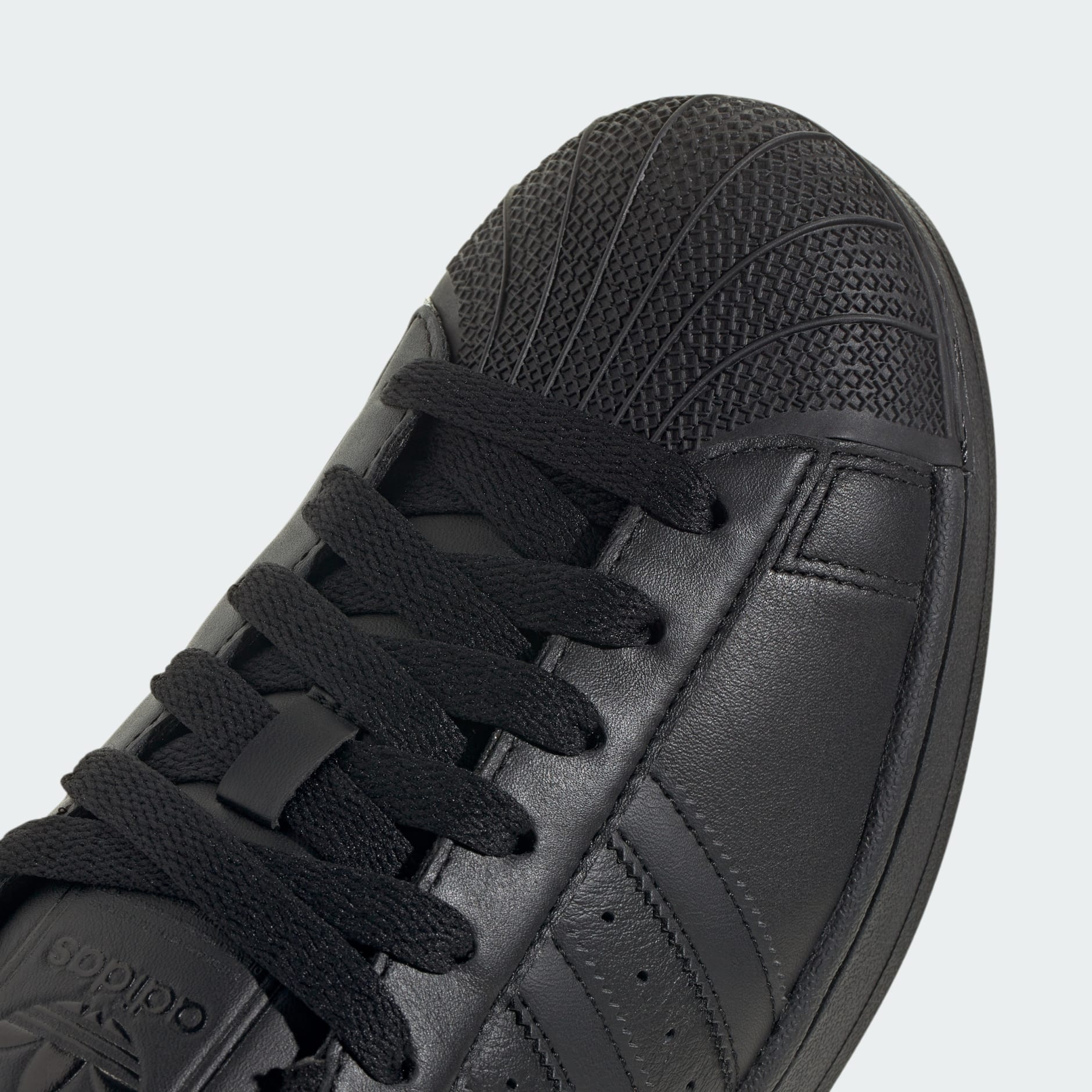 Adidas Men's Superstar Ii Shoes - Triple Black - Image 9