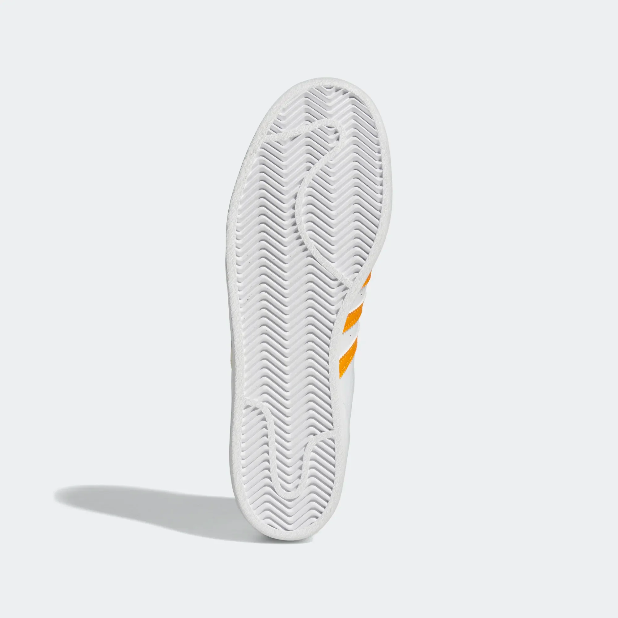 Adidas Men's Superstar Shoes - Cloud White / Ecru Tint / Orange Rush - Image 4