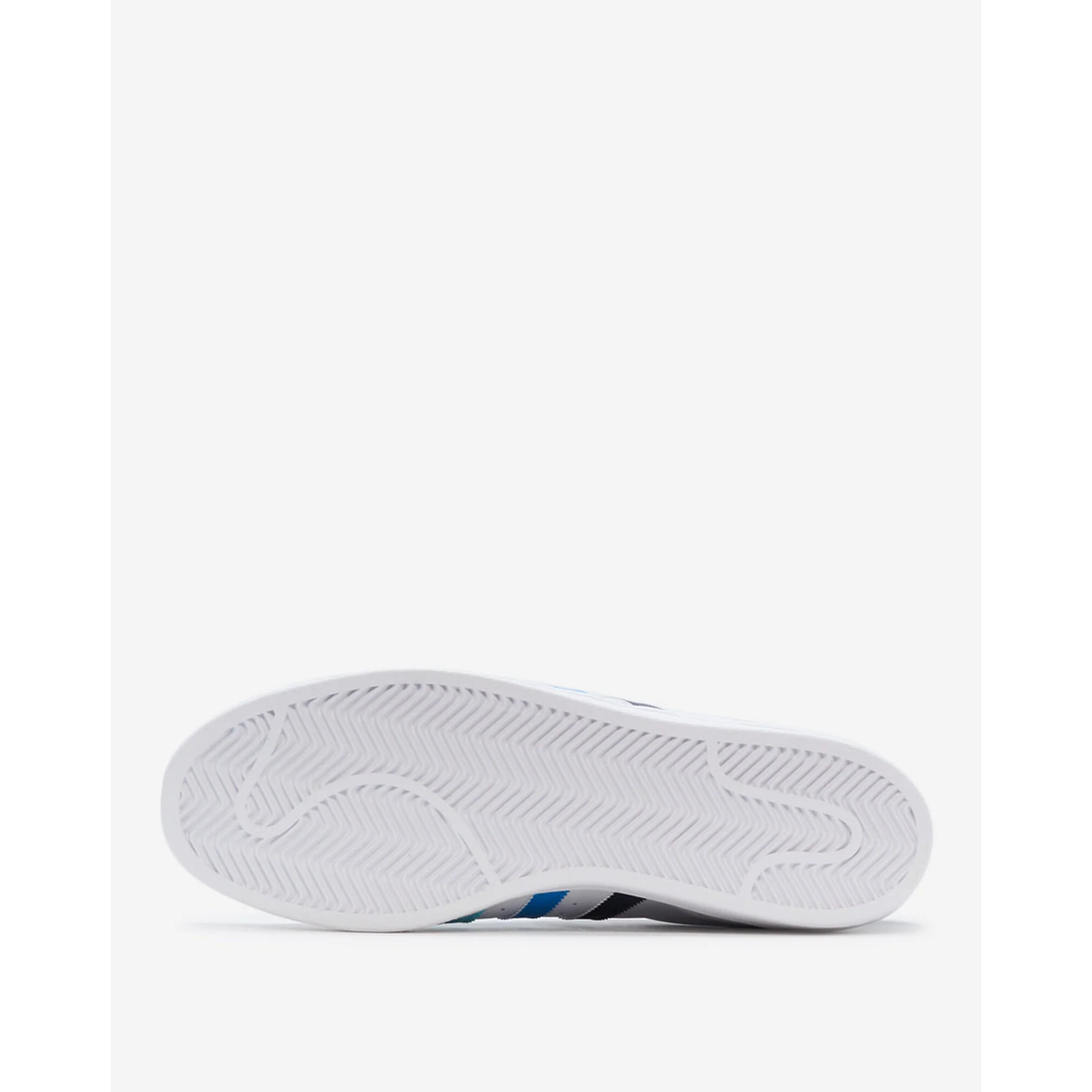 Adidas Men's Superstar Shoes - White / Black / Blue / Cyan - Image 5