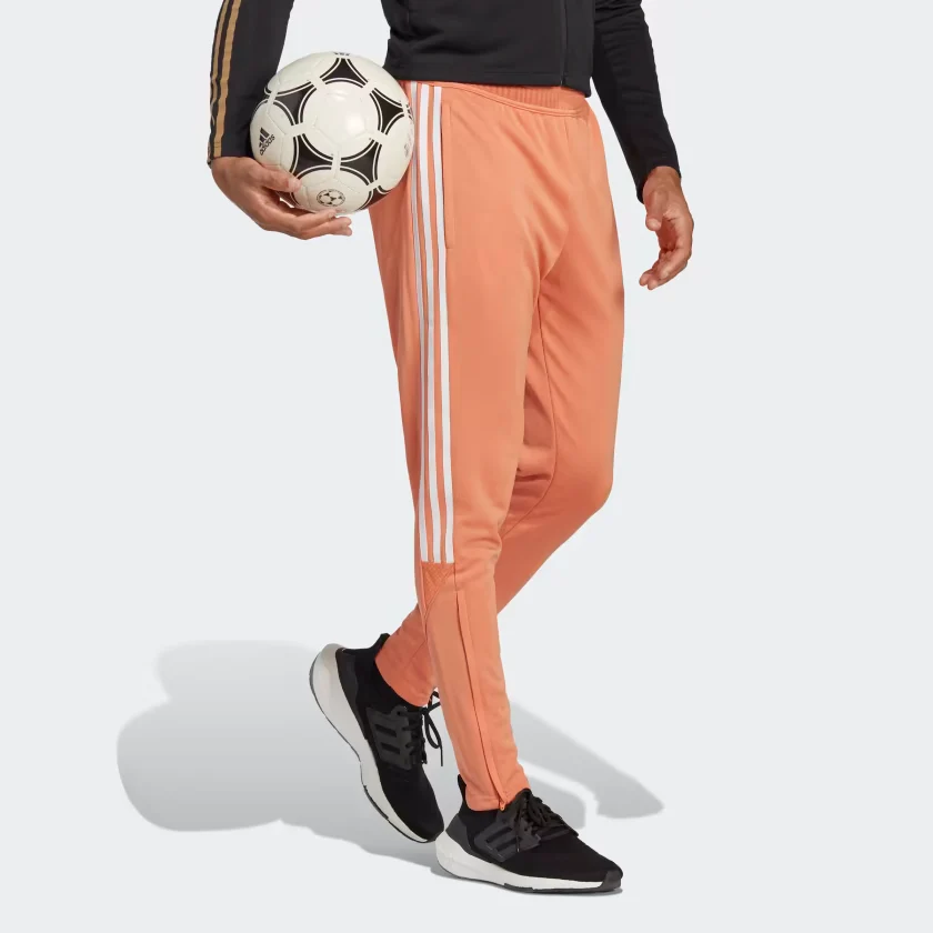 Adidas Men's Tiro Pants - Hazy Copper / White - Image 4