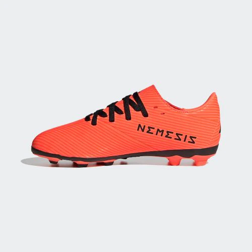 Adidas Nemeziz 19.4 Flexible Ground Boots Cleats - Signal Coral / Core Black / Solar Red - Image 4