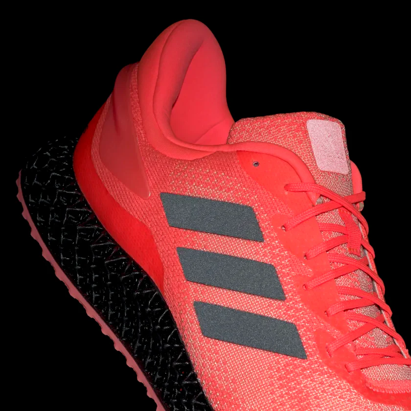Adidas Unisex 4D Run 1.0 Shoes - Signal Pink / Core Black / Light Flash Orange - Image 13