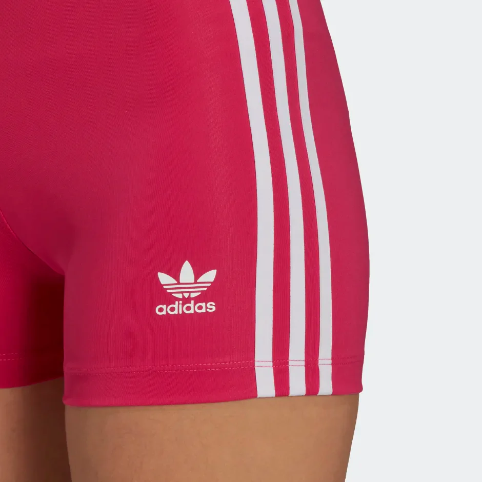 Adidas Women's Adicolor Classics Traceable Shorts - Real Magenta / White - Image 4