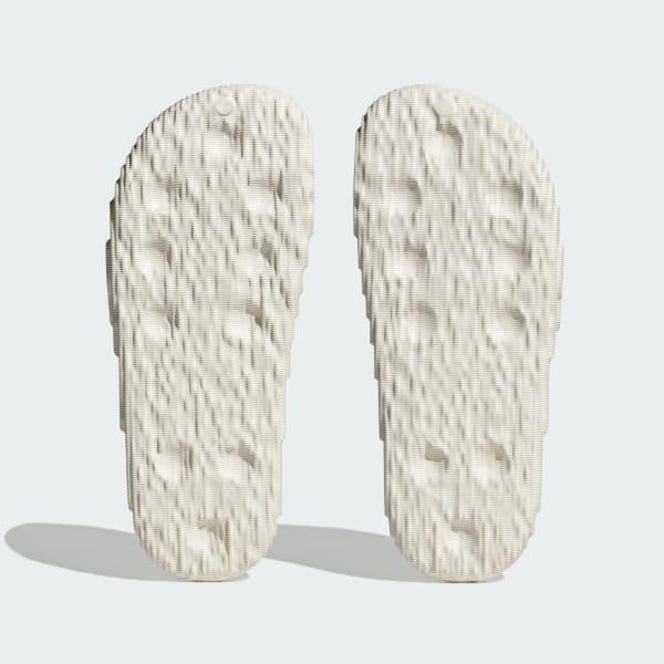 Adidas Women's Adilette 22 Slides - Off White - Image 4