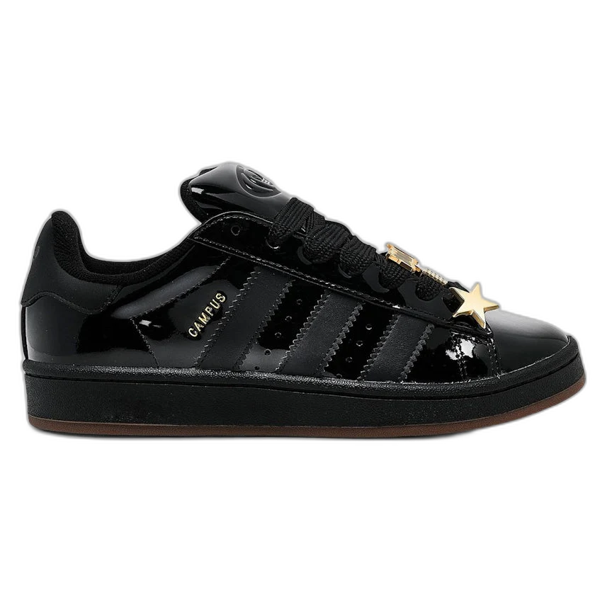 Adidas Women's Campus 00s Shoes - Core Black / Gold Metallic