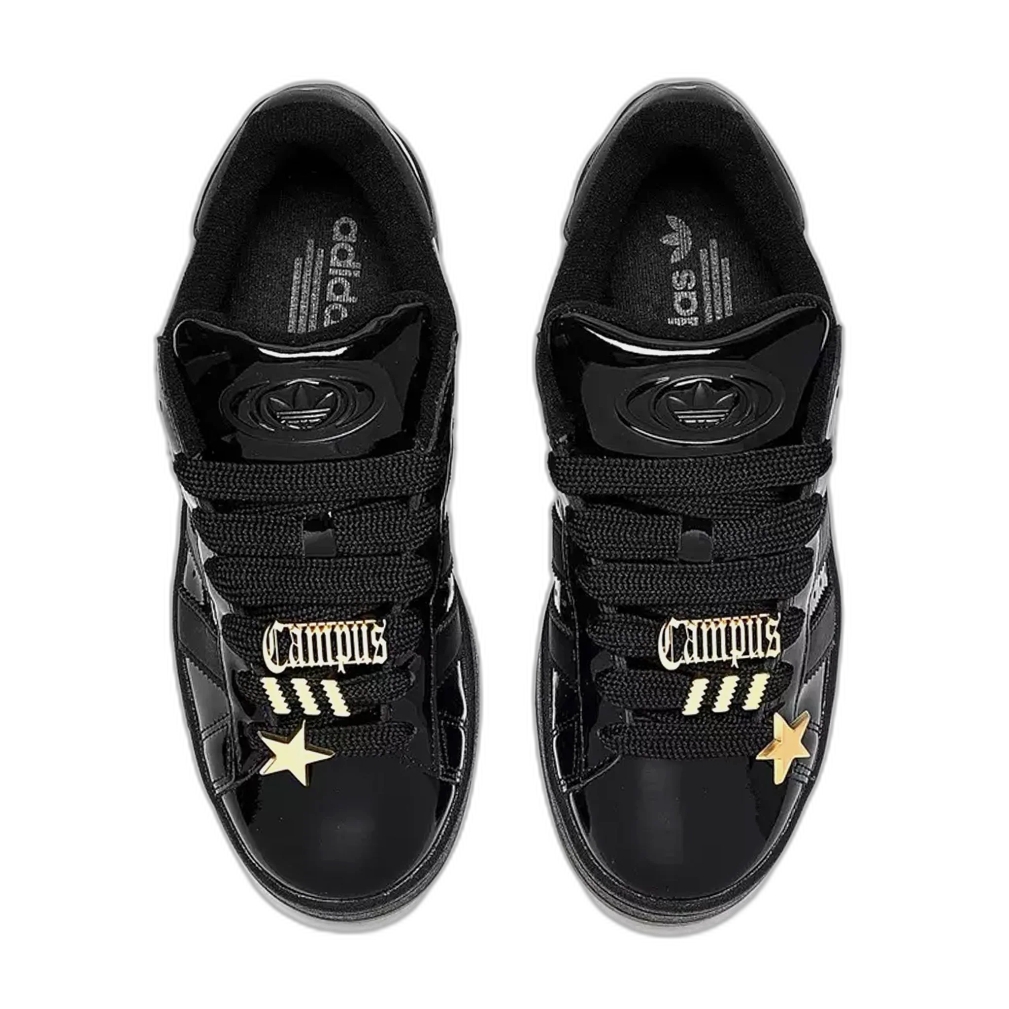Adidas Women's Campus 00s Shoes - Core Black / Gold Metallic - Image 2