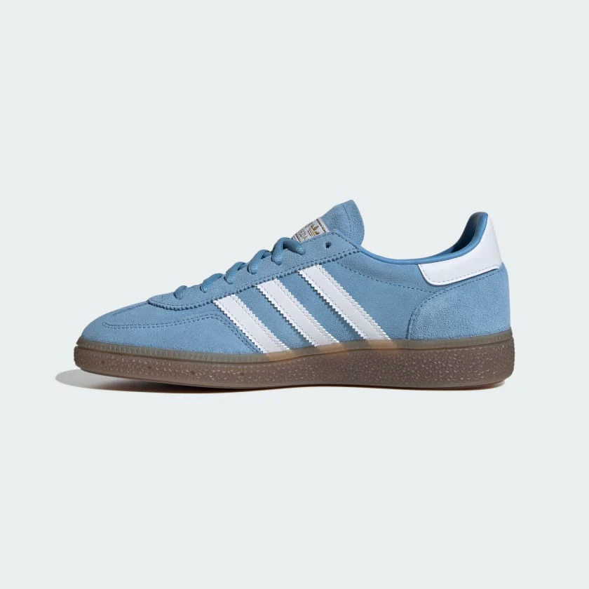 Adidas Women's Handball Spezial Shoes - Light Blue / Cloud White / Gum - Image 3