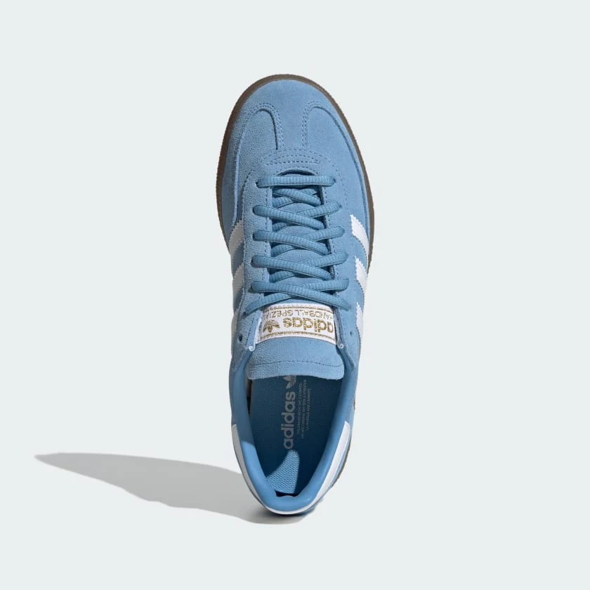 Adidas Women's Handball Spezial Shoes - Light Blue / Cloud White / Gum - Image 4