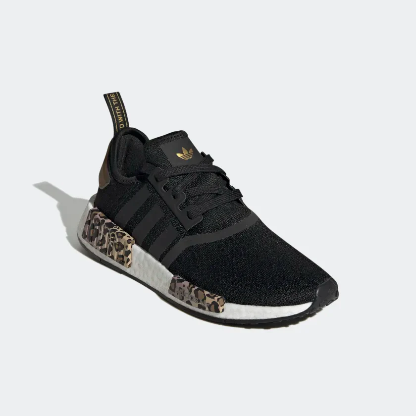 Adidas Women's NMD R1 Shoes - Core Black / Wild Brown - Image 6