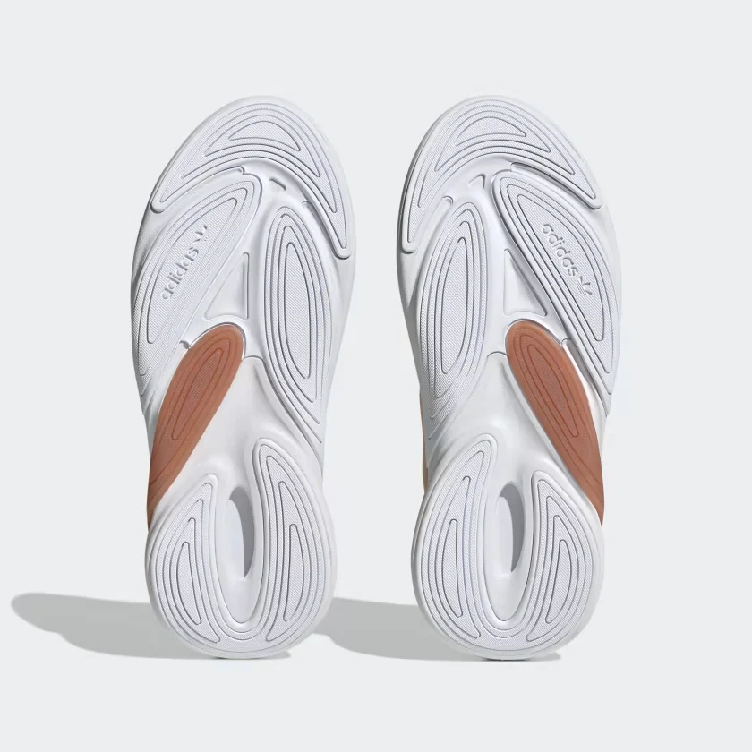 Adidas Women's Ozelia Shoes - Magic Beige / Wild Brown / Gold Metallic - Image 4