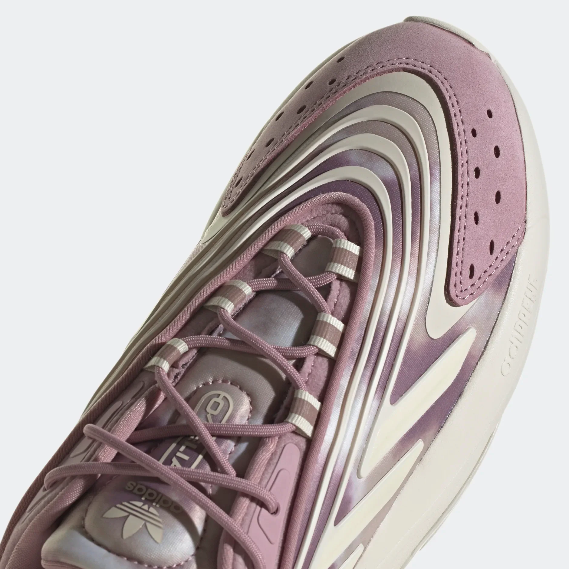 Adidas Women's Ozelia Shoes - Magic Mauve / Wonder White / Aluminium - Image 9
