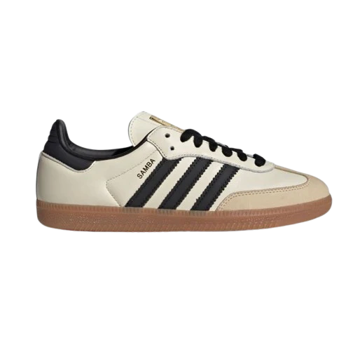 Adidas Women's Samba Og Shoes - Cream White / Core Black / Sand Strata