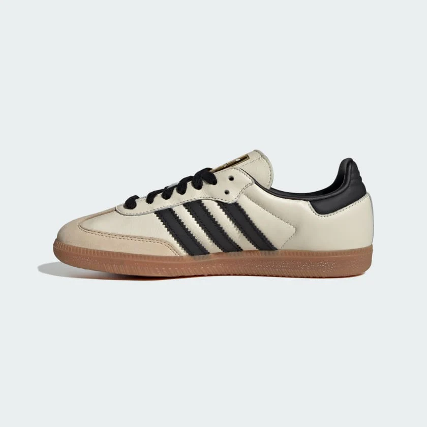 Adidas Women's Samba Og Shoes - Cream White / Core Black / Sand Strata - Image 4