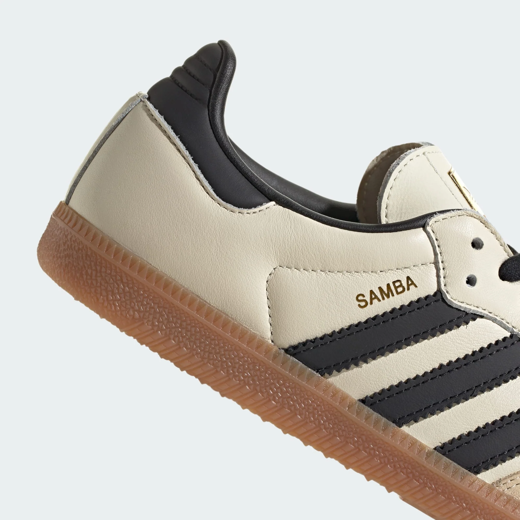 Adidas Women's Samba Og Shoes - Cream White / Core Black / Sand Strata - Image 9