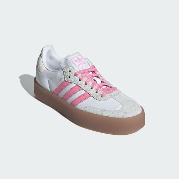 Adidas Women's Sambae Shoes - Cloud White / Bliss Pink / Off White - Image 3