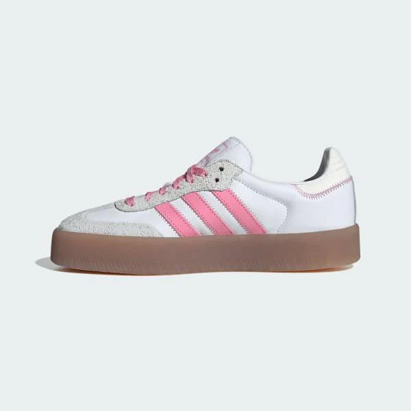 Adidas Women's Sambae Shoes - Cloud White / Bliss Pink / Off White - Image 5