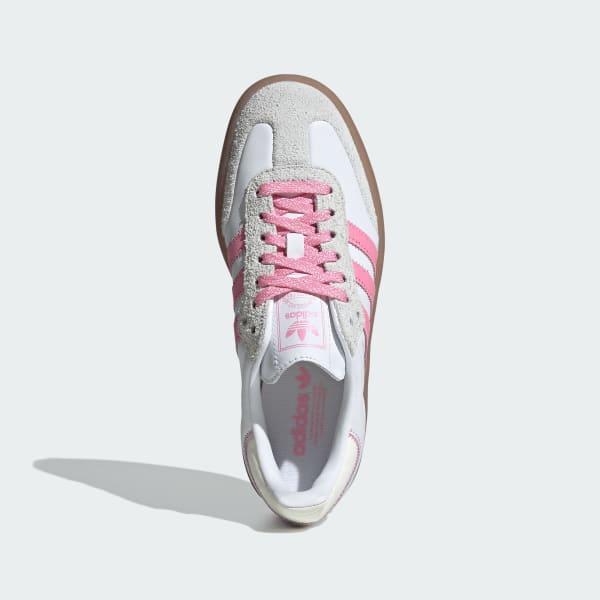 Adidas Women's Sambae Shoes - Cloud White / Bliss Pink / Off White - Image 6