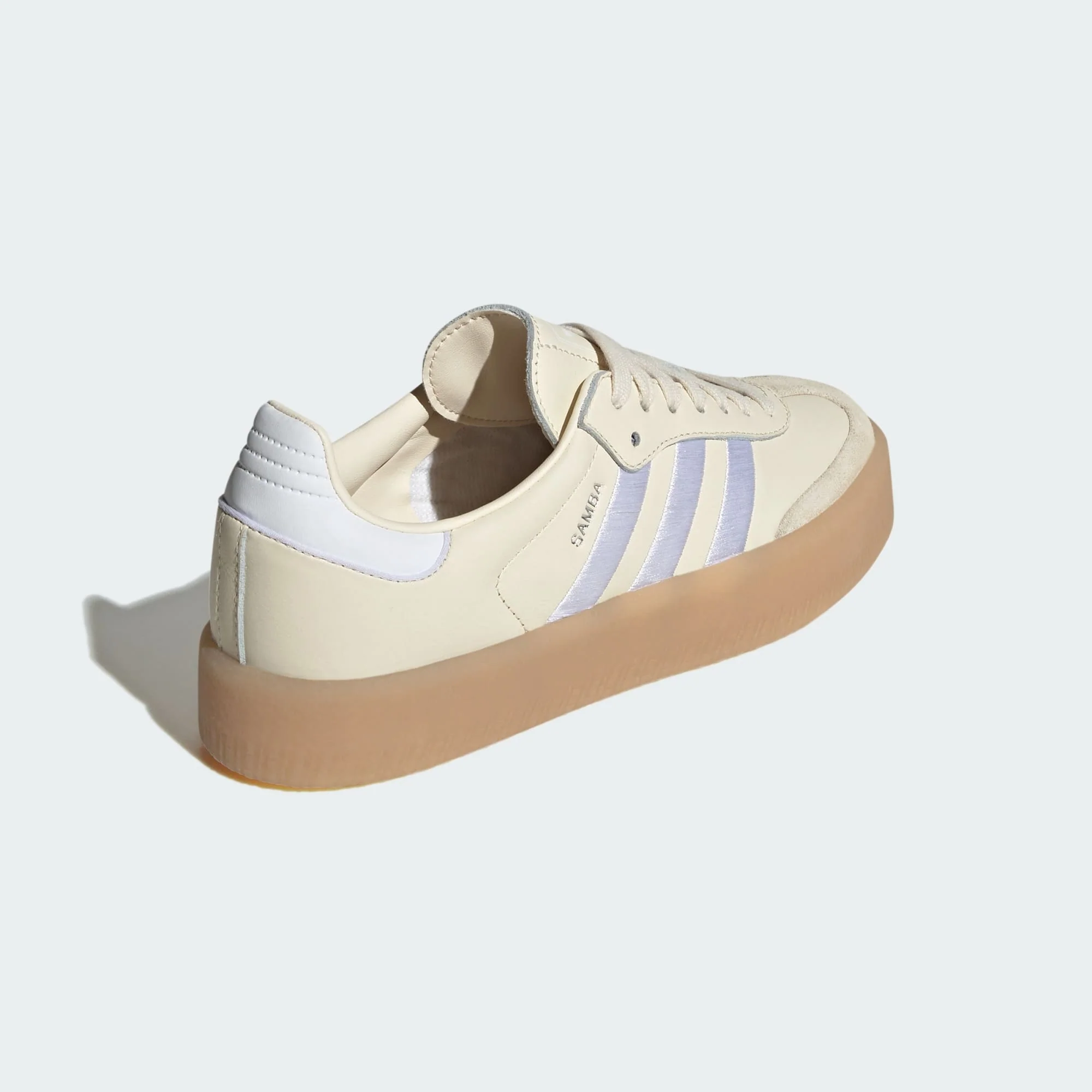 Adidas Women's Sambae Shoes - Wonder White / Cloud White / Silver Metallic - Image 4