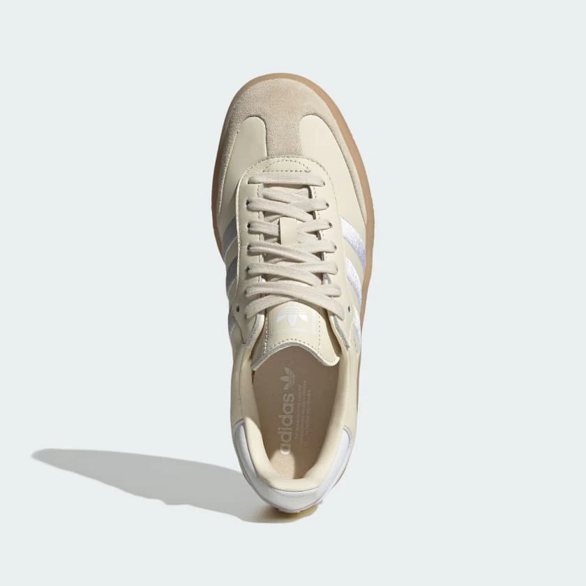 Adidas Women's Sambae Shoes - Wonder White / Cloud White / Silver Metallic - Image 7