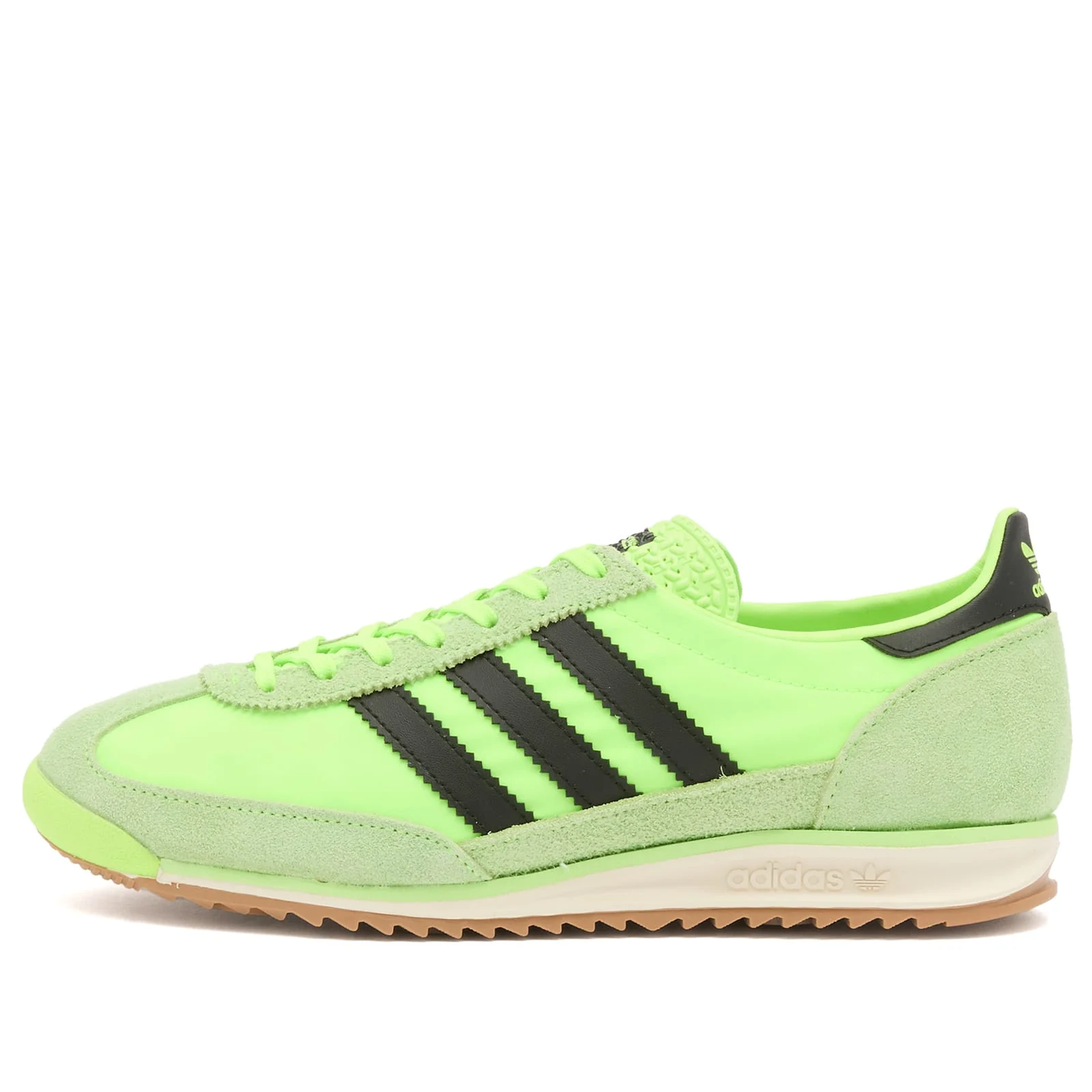 Adidas Women's Sl 72 Og Shoes - Signal Green / Core Black - Image 3