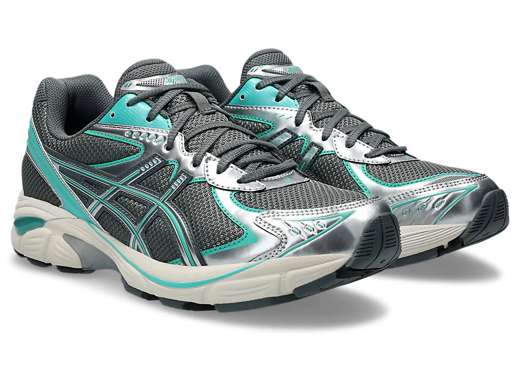 Asics Unisex's Gt-2160 Shoes - Steel Grey / Waterfall - Image 2