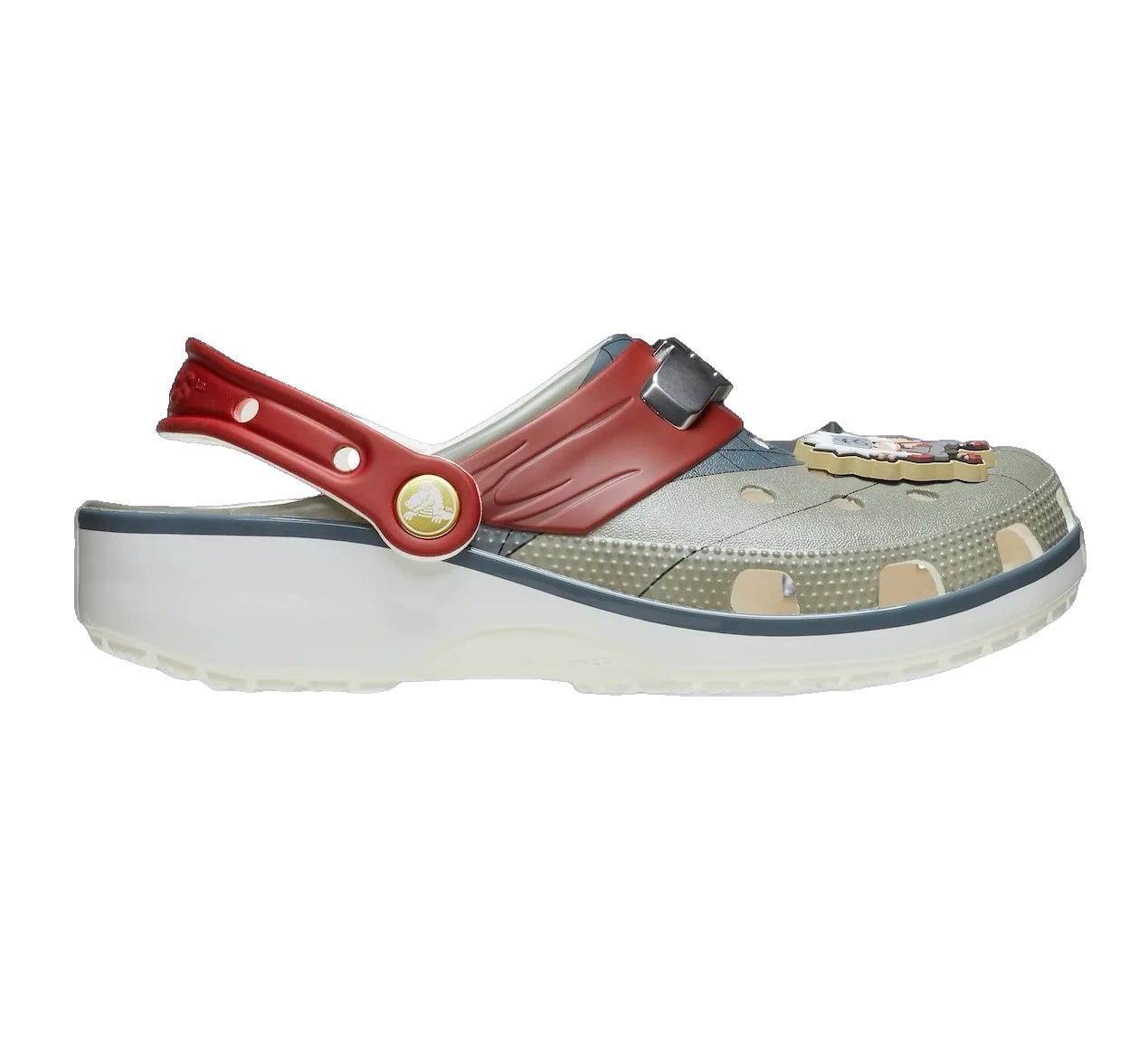 Crocs Men's Classic Clog Jiraiya Shoes - White