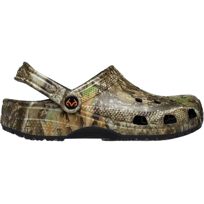 Crocs Realtree Apx Classic Clog Shoes - Multi / Brown