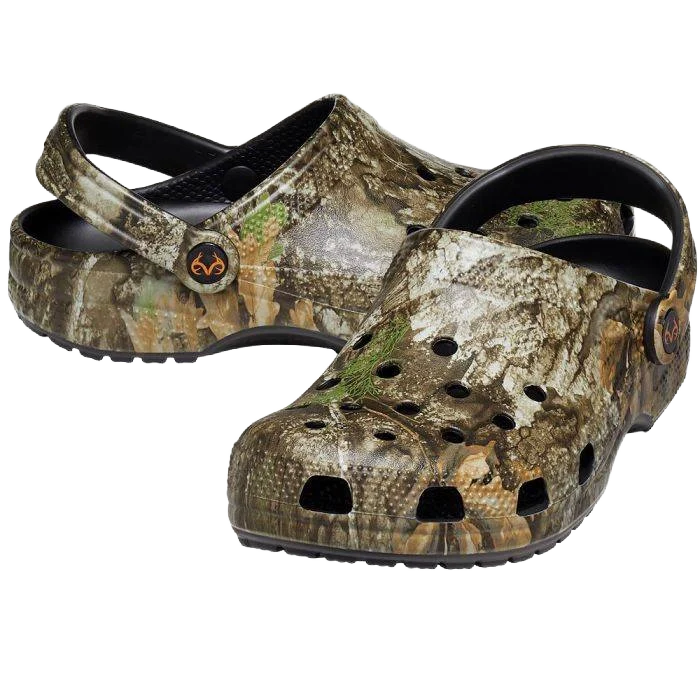 Crocs Realtree Apx Classic Clog Shoes - Multi / Brown - Image 2
