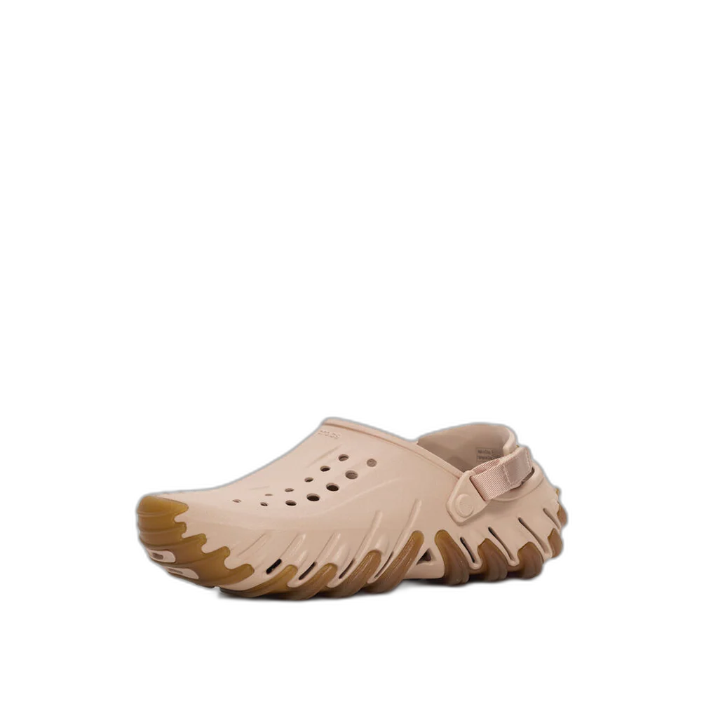 Crocs Unisex Echo Gum Ro Clog Shoes - Pink Caramel - Image 3