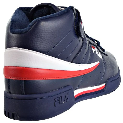 Fila Men's F-13 Shoes - Navy / White / Red - Image 3