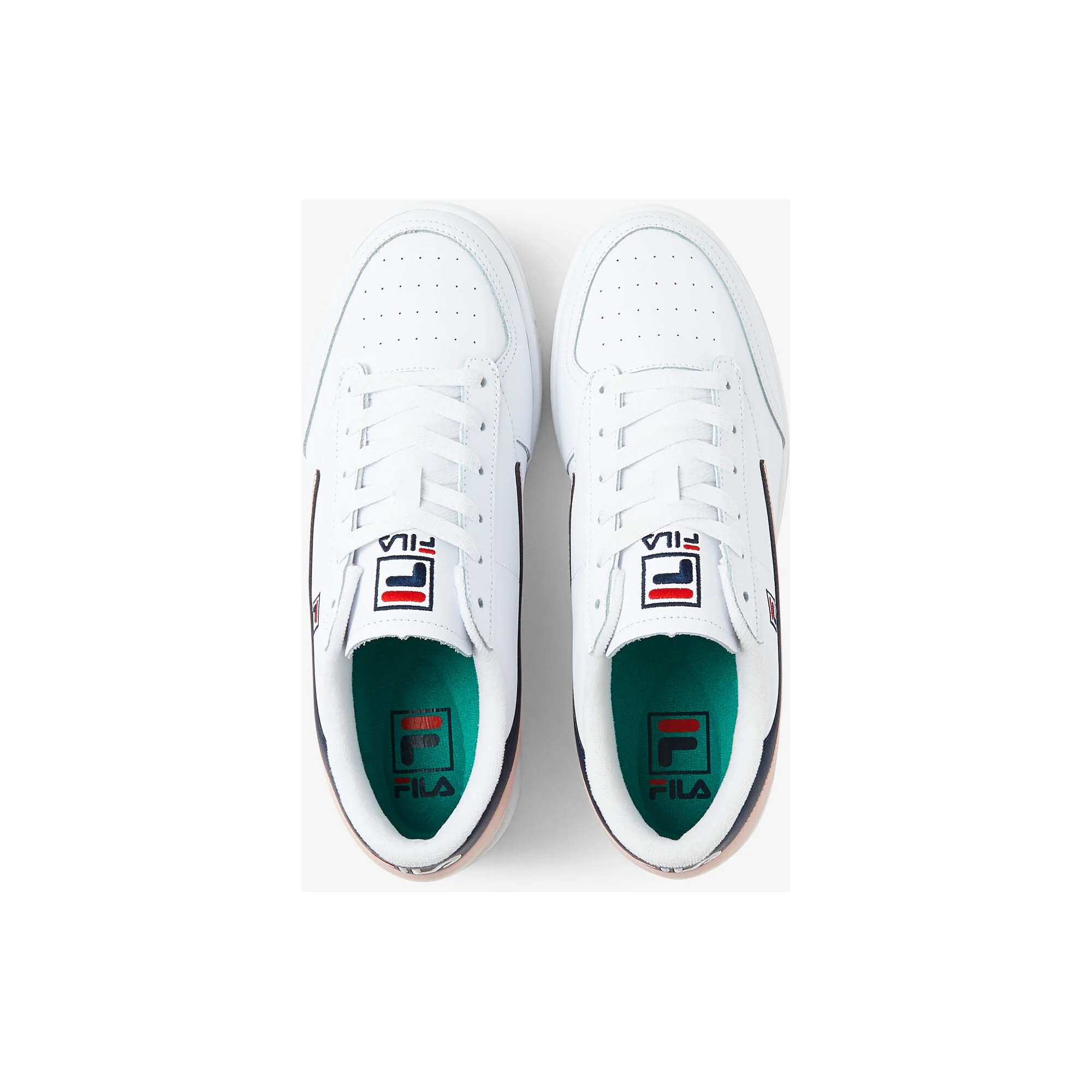 Fila Men's Tennis 88 Shoes - White / Navy / Seashell Pink - Image 6