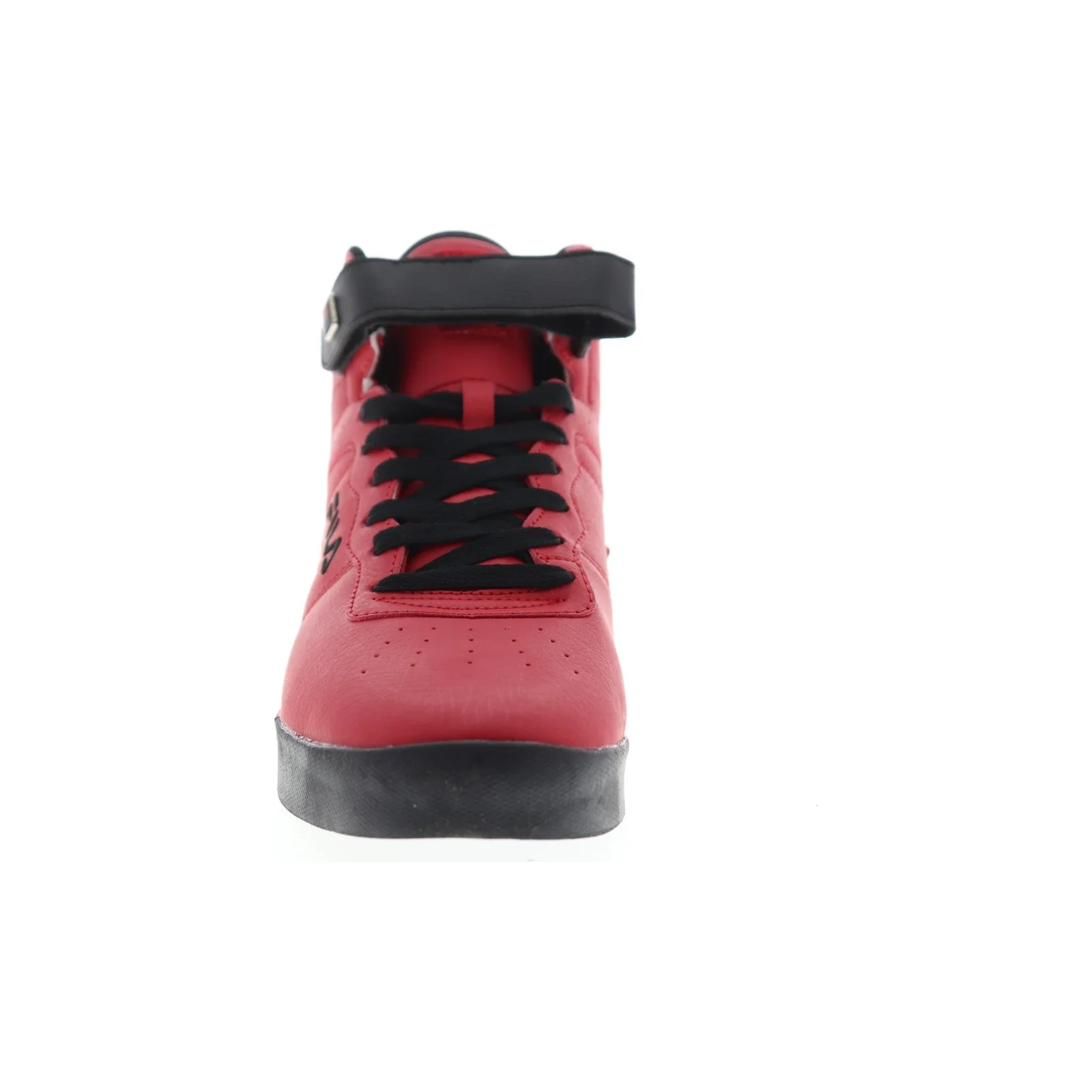 Fila Men's Vulc 13 Mid Plus Shoes - Red / Black - Image 4